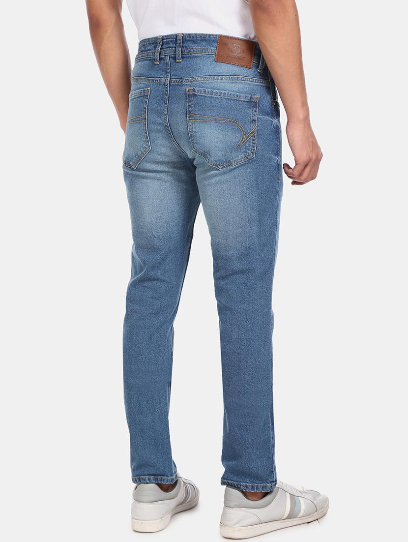 blue light washed denim jean - 17575483 - Zoom Image - 3