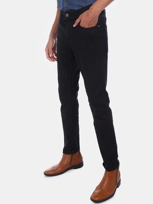 black plain denim jeans - 17575523 - Standard Image - 2