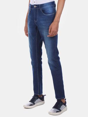 blue light washed denim jeans - 17575527 - Standard Image - 2