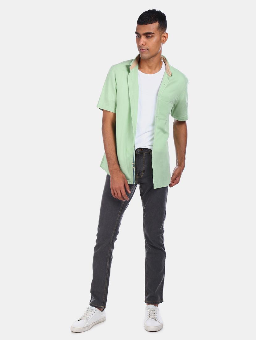 black light washed denim jeans - 17575529 - Zoom Image - 4
