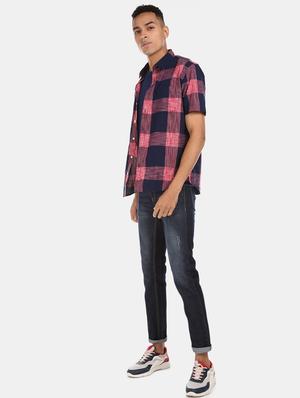 blue light washed denim jeans - 17575554 - Standard Image - 4