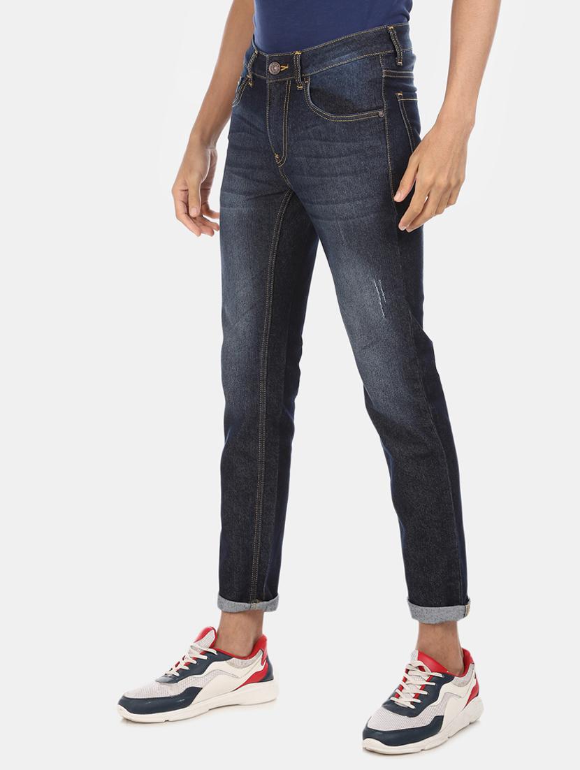 blue light washed denim jeans - 17575554 - Zoom Image - 2