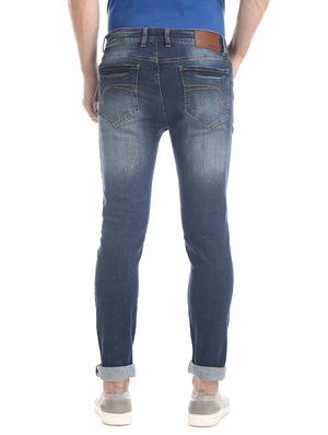 navy blue light washed denim jean - 17575634 - Standard Image - 3