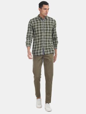 green checkered casual shirt - 17575711 - Standard Image - 4