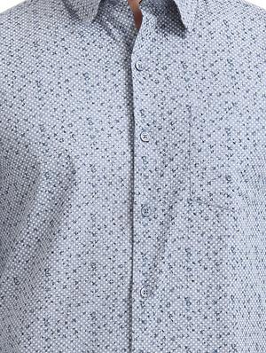 grey printed formal shirt - 17575747 - Standard Image - 4