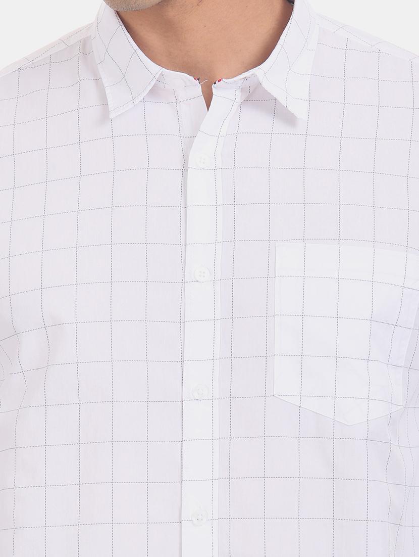 white checkered casual shirt - 17575805 - Zoom Image - 5