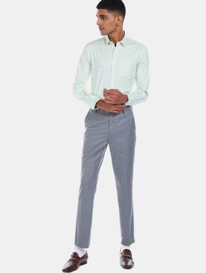 green checkered formal shirt - 17575959 - Standard Image - 4