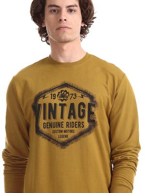 brown printed sweatshirt - 17576235 - Standard Image - 6