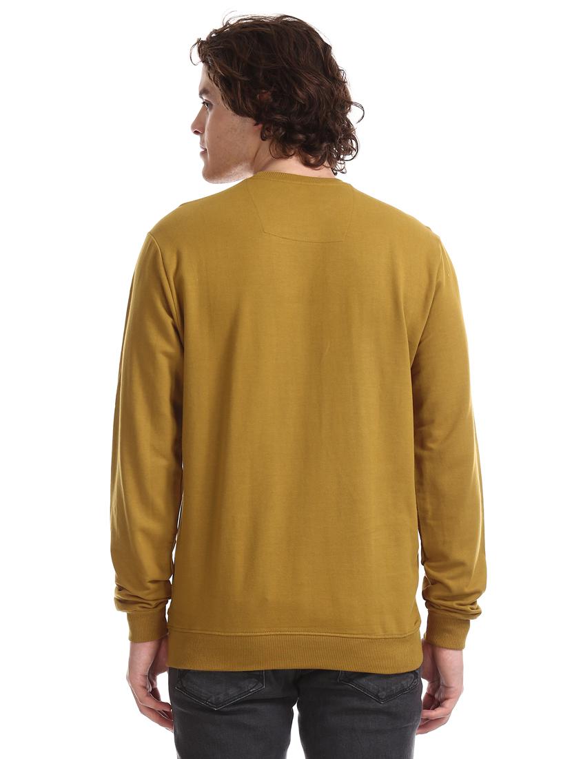 brown printed sweatshirt - 17576235 - Zoom Image - 4
