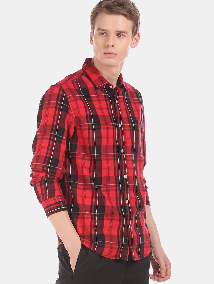 red checkered casual shirt - 17576752 - Zoom Image - 2
