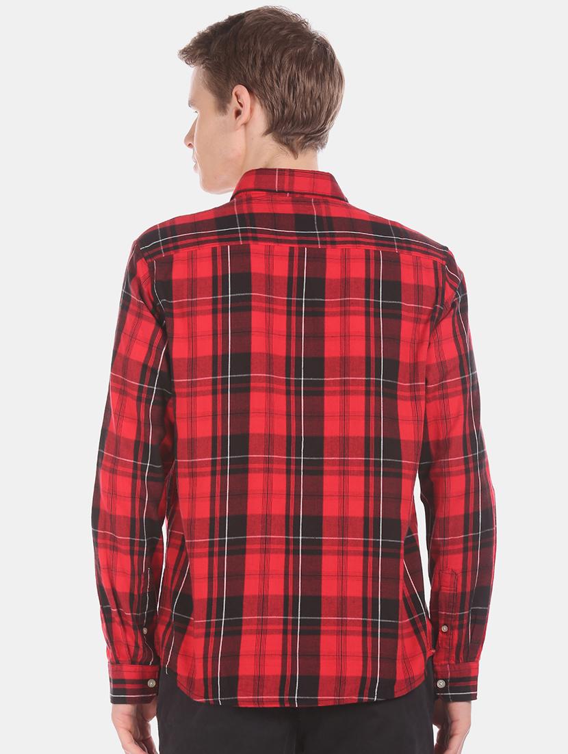 red checkered casual shirt - 17576752 - Zoom Image - 3