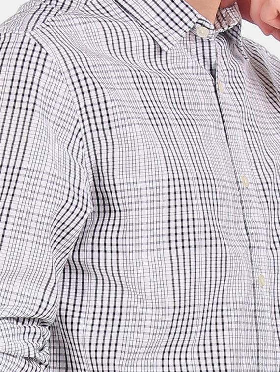 white checkered casual shirt - 17576770 - Zoom Image - 5