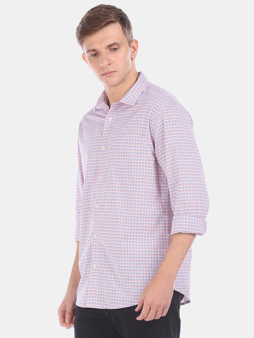 white checkered casual shirt - 17576892 - Zoom Image - 2