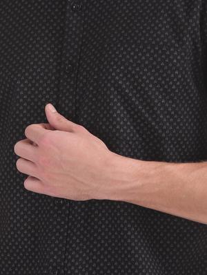 black printed casual shirt - 17577066 - Standard Image - 5