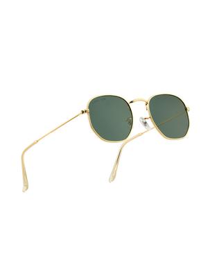 royal son men women polygon sunglasses green lens (medium)-chi00108-c7 - 17577804 - Standard Image - 3