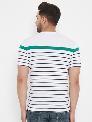 white striped t-shirt - 17577877 - Standard Image - 3