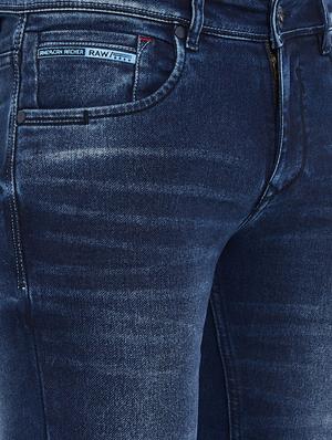 blue light washed denim jeans - 17578517 - Standard Image - 5
