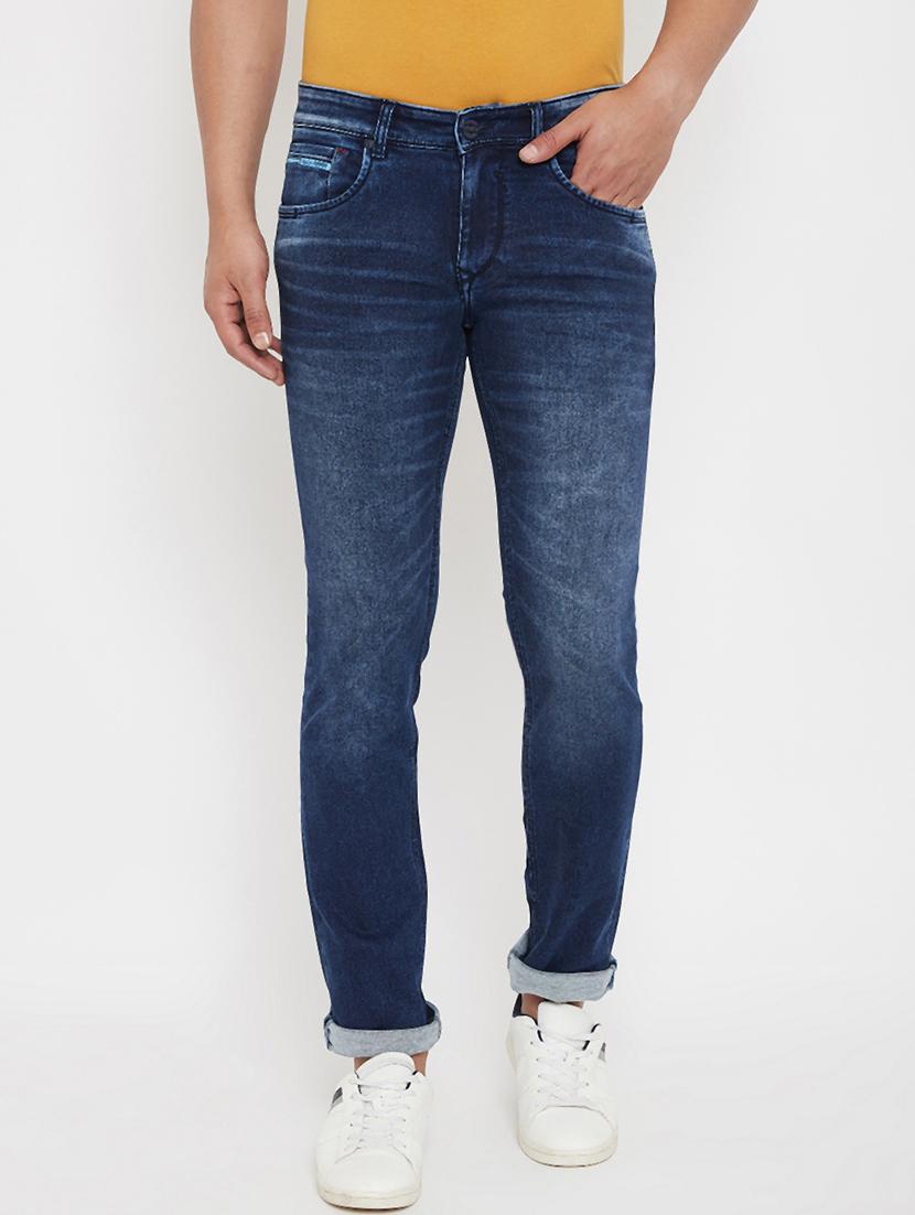 blue light washed denim jeans - 17578517 - Zoom Image - 1