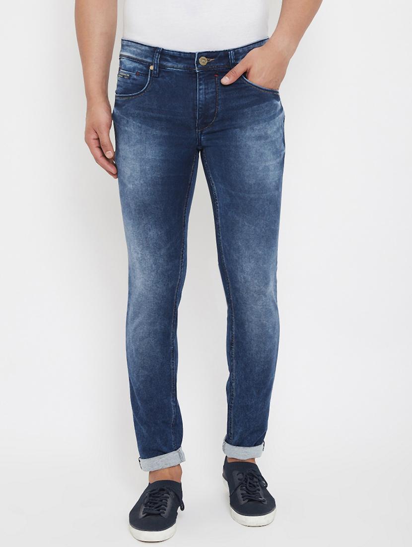 blue light washed denim jeans - 17578522 - Zoom Image - 1