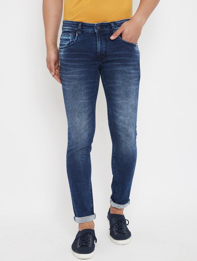 blue light washed denim jeans - 17578524 - Zoom Image - 1