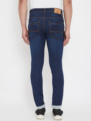 navy blue light washed denim jeans - 17578526 - Standard Image - 3