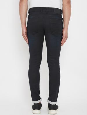 dark blue light washed denim jeans - 17578527 - Standard Image - 3