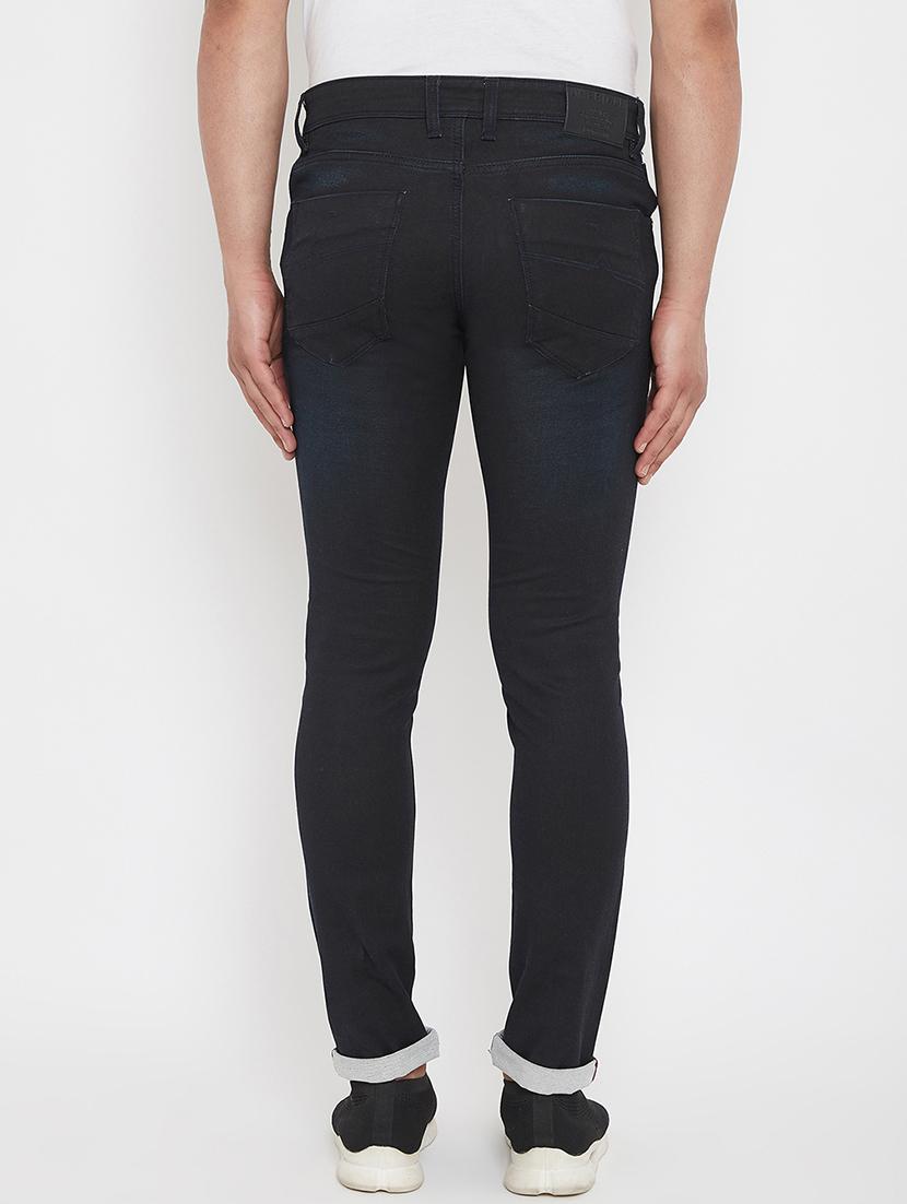 dark blue light washed denim jeans - 17578527 - Zoom Image - 3