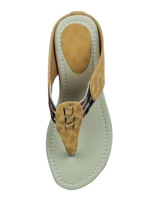 beige pvc slip on sandals - 17578735 - Standard Image - 6