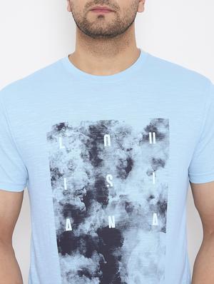blue printed t-shirt - 17578812 - Standard Image - 5