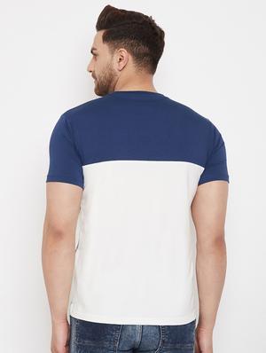 blue front print t-shirt - 17578819 - Standard Image - 3