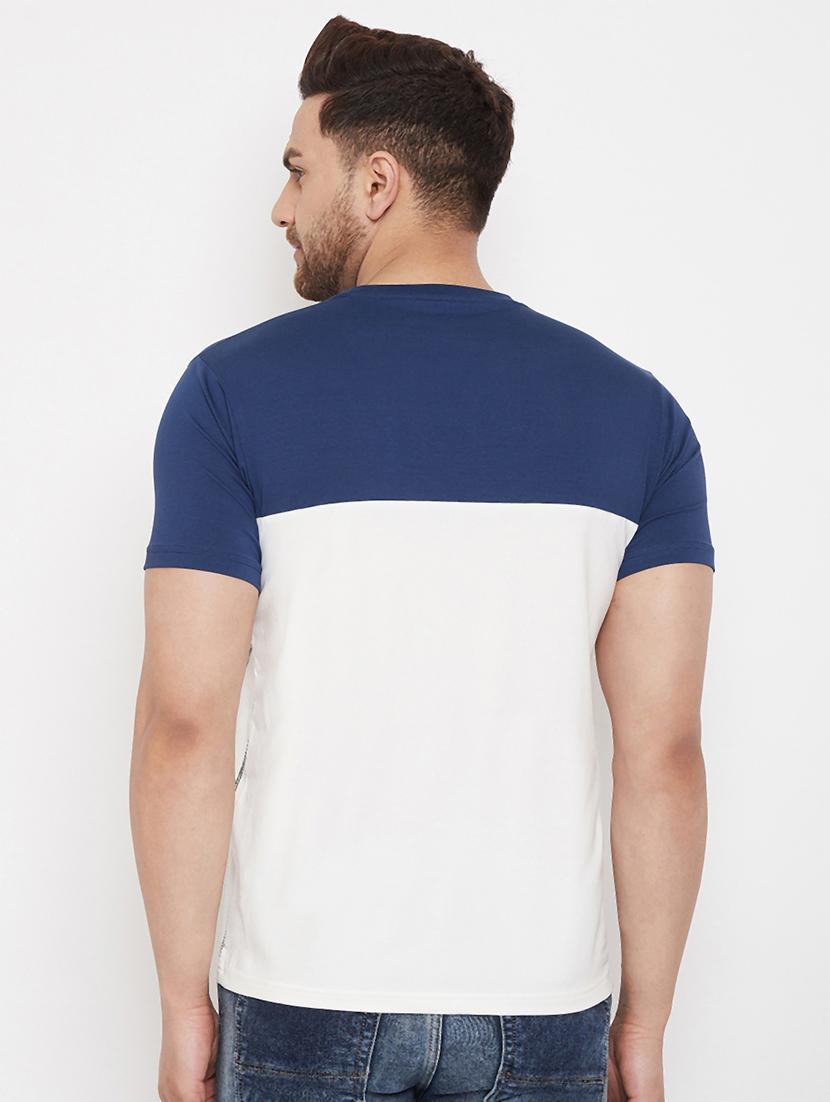 blue front print t-shirt - 17578819 - Zoom Image - 3