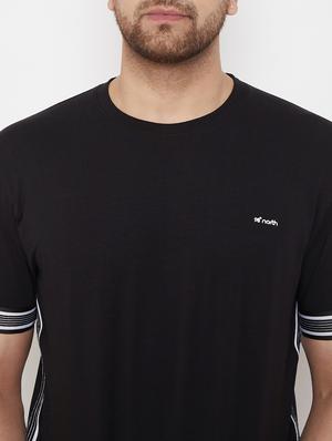 black solid t-shirt - 17578872 - Standard Image - 5
