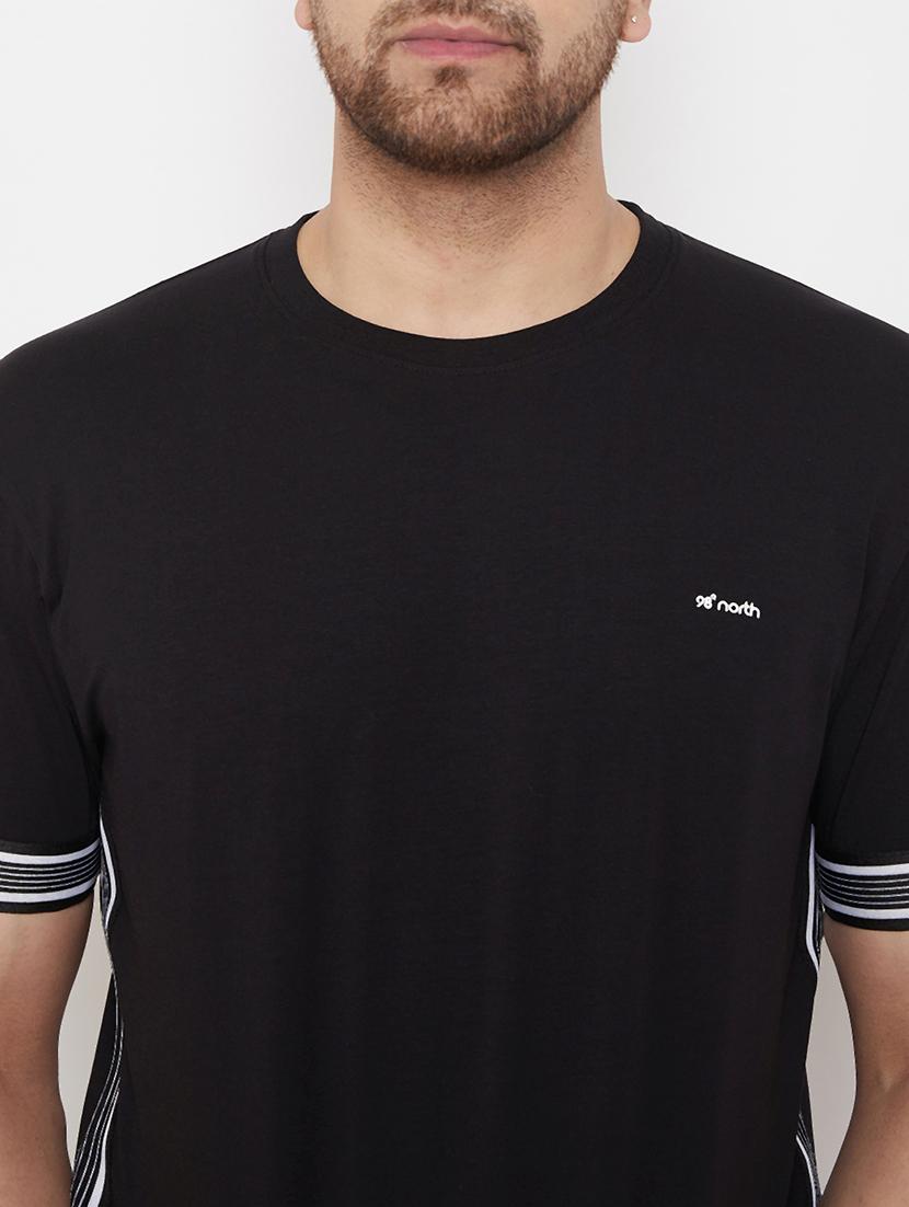 black solid t-shirt - 17578872 - Zoom Image - 5