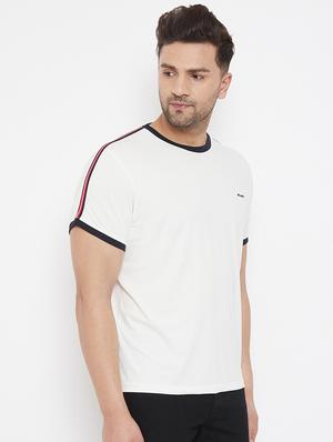 crew neck solid t-shirt - 17578874 - Standard Image - 2