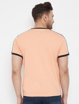 orange solid t-shirt - 17578875 - Standard Image - 3