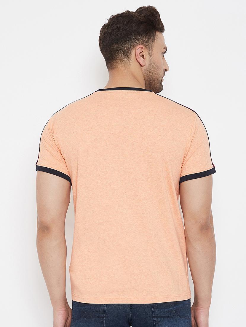 orange solid t-shirt - 17578875 - Zoom Image - 3