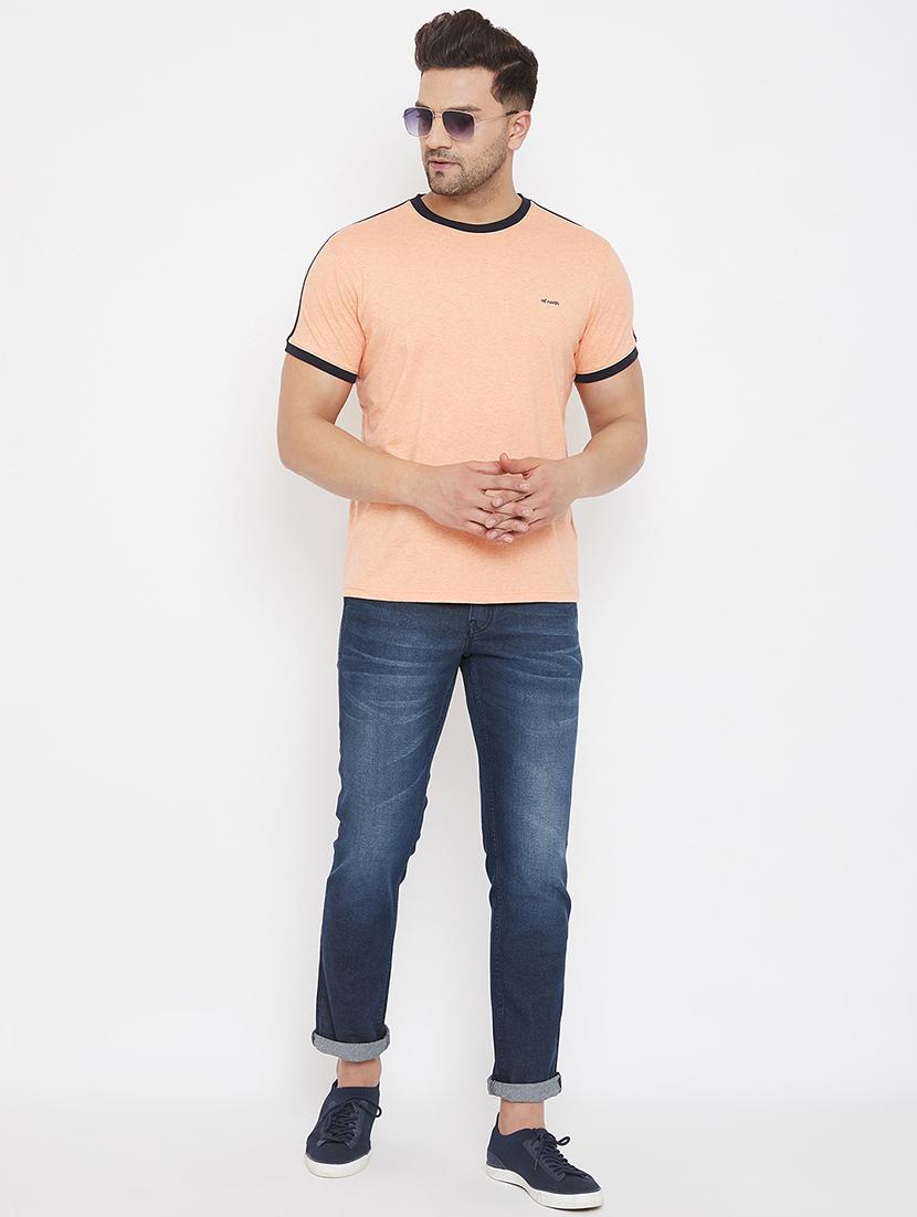 orange solid t-shirt - 17578875 - Zoom Image - 4
