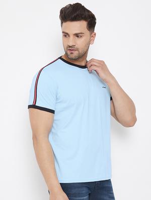 sea green solid t-shirt - 17578876 - Standard Image - 2
