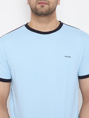 sea green solid t-shirt - 17578876 - Standard Image - 5