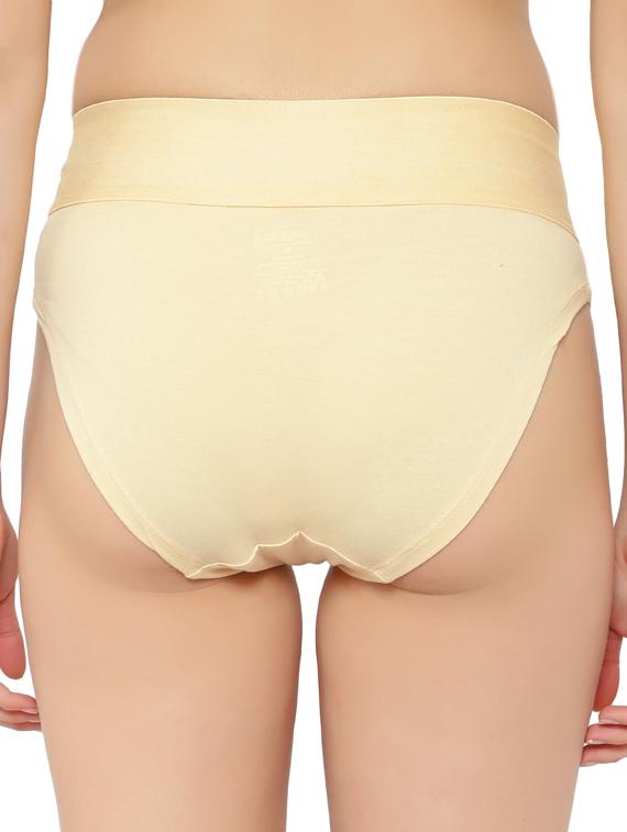 beige solid bikini panty - 17579308 - Zoom Image - 2
