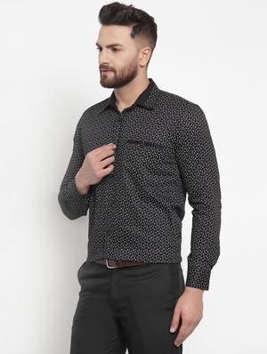 black printed casual shirt - 17579409 - Standard Image - 2