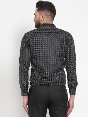 black printed casual shirt - 17579409 - Standard Image - 3