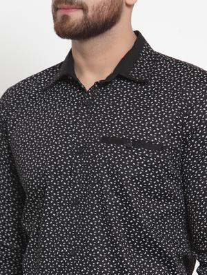 black printed casual shirt - 17579409 - Standard Image - 5