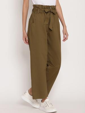 tie up waist pleated trouser - 17579470 - Standard Image - 3