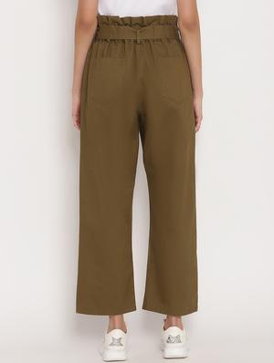 tie up waist pleated trouser - 17579470 - Standard Image - 4