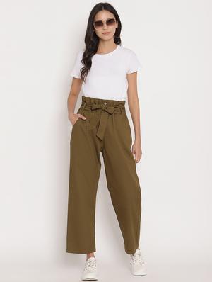 tie up waist pleated trouser - 17579470 - Standard Image - 5