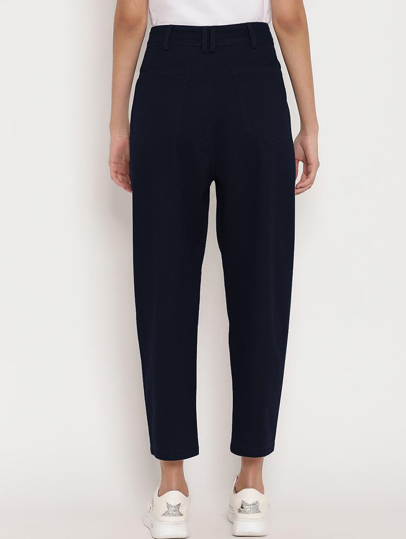 mid rise flat front trouser - 17579471 - Zoom Image - 4