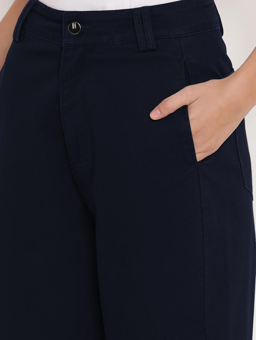 mid rise flat front trouser - 17579471 - Zoom Image - 6