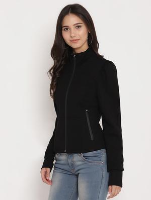 mandarin neck regular jacket - 17579502 - Standard Image - 2