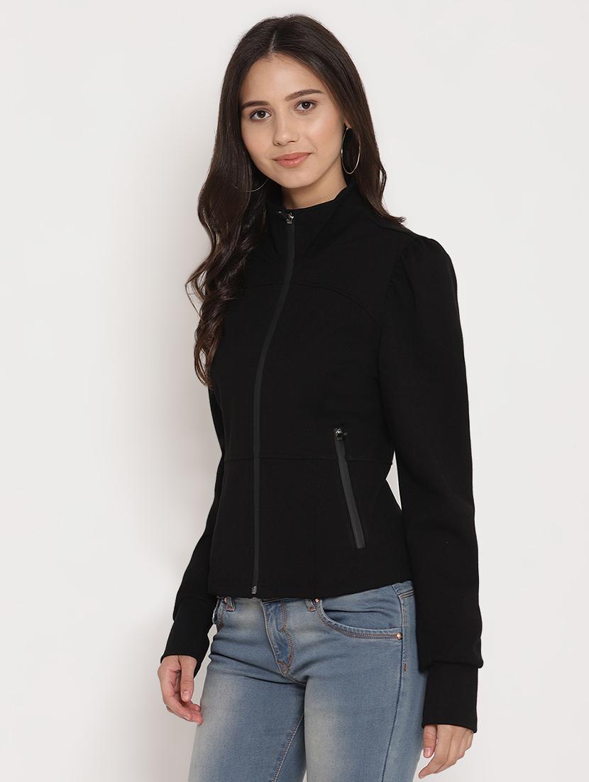 mandarin neck regular jacket - 17579502 - Zoom Image - 2